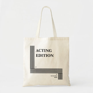 Spelar upp skript formaterat i Acting Edition Tygkasse