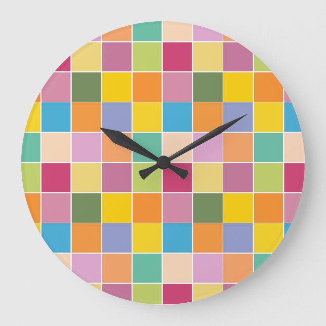 Spelar upp Springtime-Checkers Stor Klocka (Framsida)