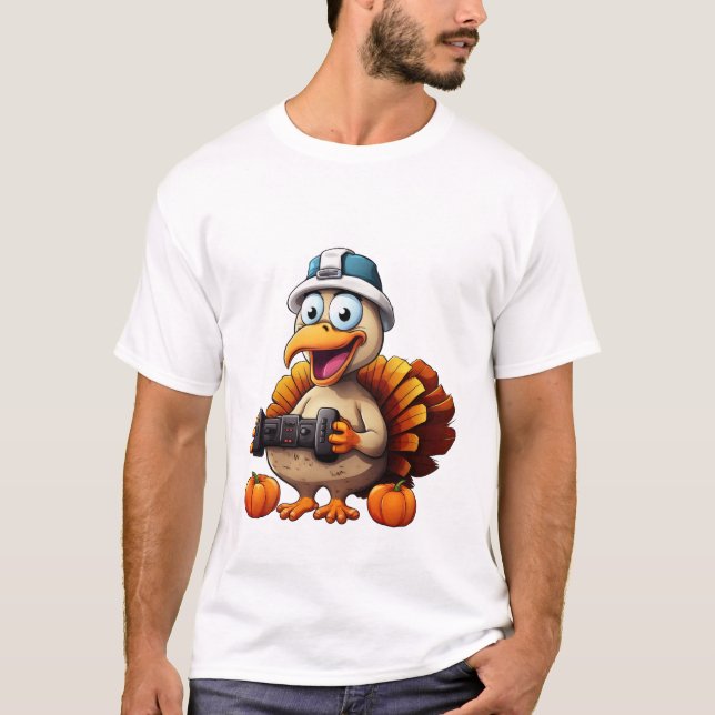 Spelar upp Turkiet T Shirt (Framsida)