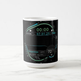 Spelarauppställning Estetisk Digital Mugg