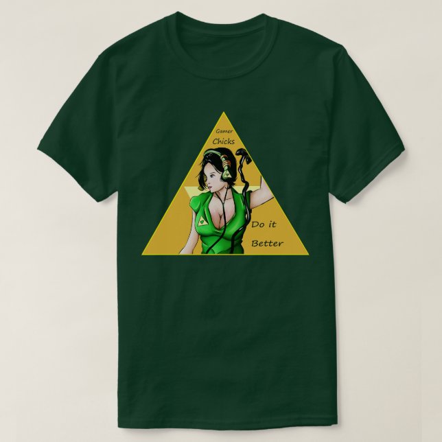 SpelarChickar T Shirt (Design framsida)