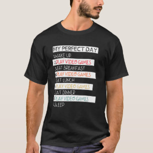 Spelardagen för videospel på min Perfekt T Shirt