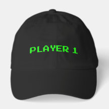 Spelare 1 Basebollmössa Hatt