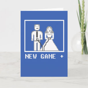 Spelare 1 och 2 Nya spel Plus Bröllop Kort
