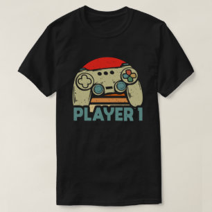 Spelare 1 Player 2 - matchande spelarpar T Shirt
