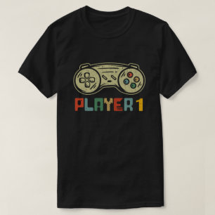 Spelare 1 Player 2 - matchande spelarpar  T Shirt