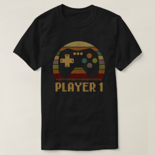 Spelare 1 Player 2 - matchande spelarpar T Shirt