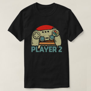 Spelare 1 Player 2 - matchande spelarpar T Shirt