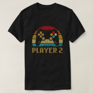 Spelare 1 Player 2 - matchande spelarpar T Shirt