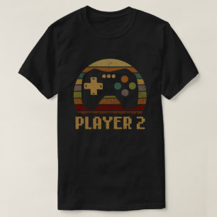 Spelare 1 Player 2 - matchande spelarpar T Shirt