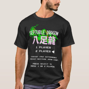 Spelare 2 Dron atari spelarretro T Shirt