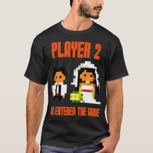 Spelare 2 har gått in i spelprogrammet Bröllop Vid T Shirt
