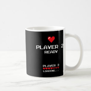 Spelare 2 Spelare 3 Laddar - Retrospel -  Kaffemugg
