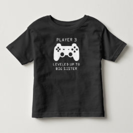 Spelare 3 Gick upp till storebror / storasyster T Shirt