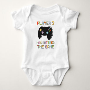 Spelare 3 har angett Visa Gravid för spel T Shirt