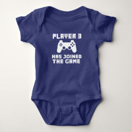 Spelare 3 har gått med den modiga roliga bebiset t shirt
