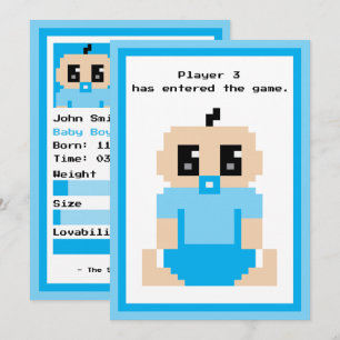 Spelare 3 i meddelandet om spel Pojke Inbjudningar