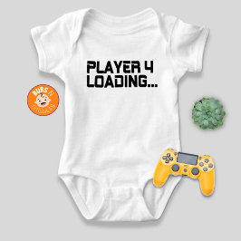 Spelare 4 Laddar Graviditetsannonsering för Spelan T Shirt