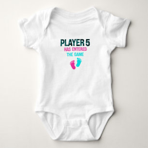 Spelare 5 har gått in i spelet Baby Gift Player 5. T Shirt