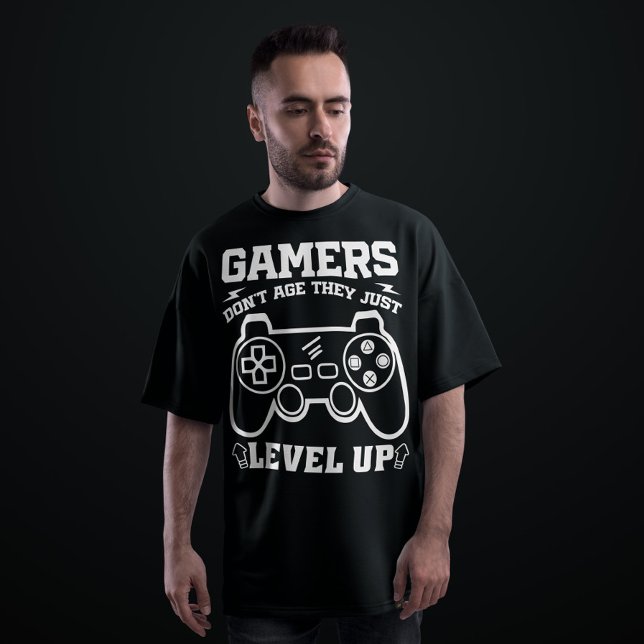 Spelare åldras inte, de bara jämnar ut sig på föde t shirt (Skapare uppladdad)