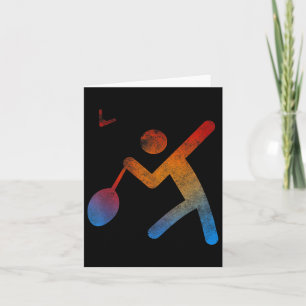 Spelare Badminton Champion T Shirt Play Gift Racke Kort