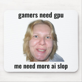 Spelare Behöver GPU Roligt Meme Musmattor