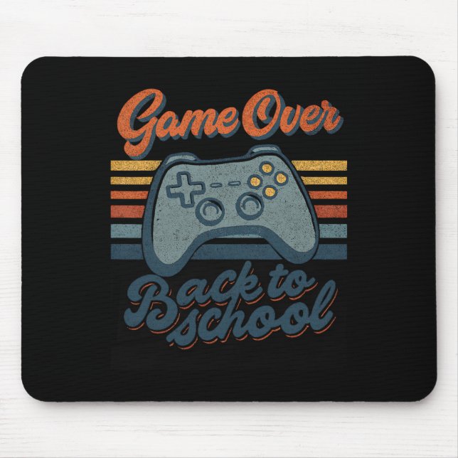 Spelare Ck Till Skolan Barnlärare Game Over Ck Til Musmatta (Framsidan)