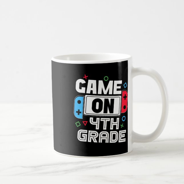 Spelare Ck Till Skolan Roligt Spel 4:e Klass Barn  Kaffemugg (Höger)