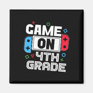 Spelare Ck Till Skolan Roligt Spel 4:e Klass Barn Magnet