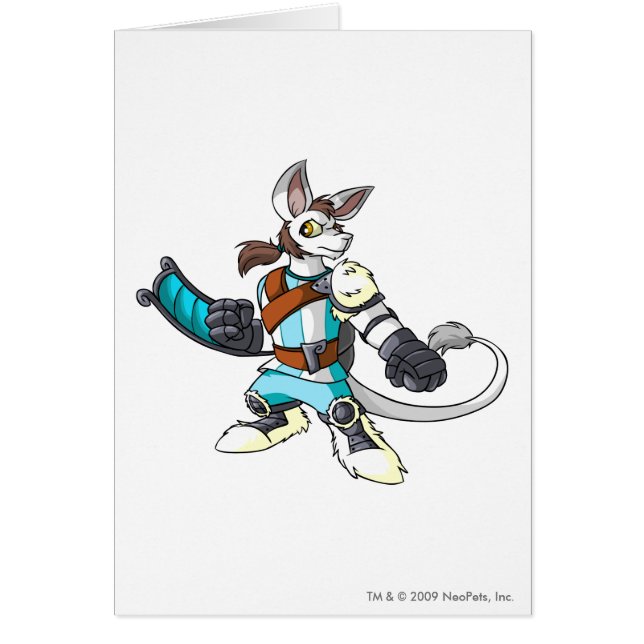 Spelare för Bori skräckberg Hälsningskort (Framsidan)