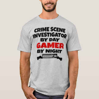 Spelare för brottsutredning tee shirt