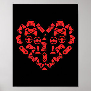 Spelare för Coola för Valentines day- med styrenhe Poster