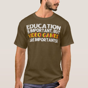 Spelare för Sarcastic Funny Video Games T Shirt