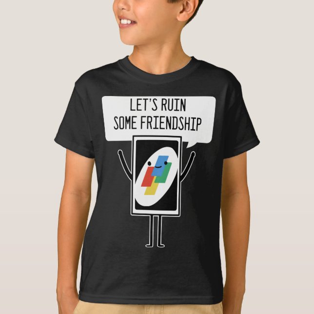 Spelare för Vänskaper för spel eller Spelare T Shirt (Framsida)