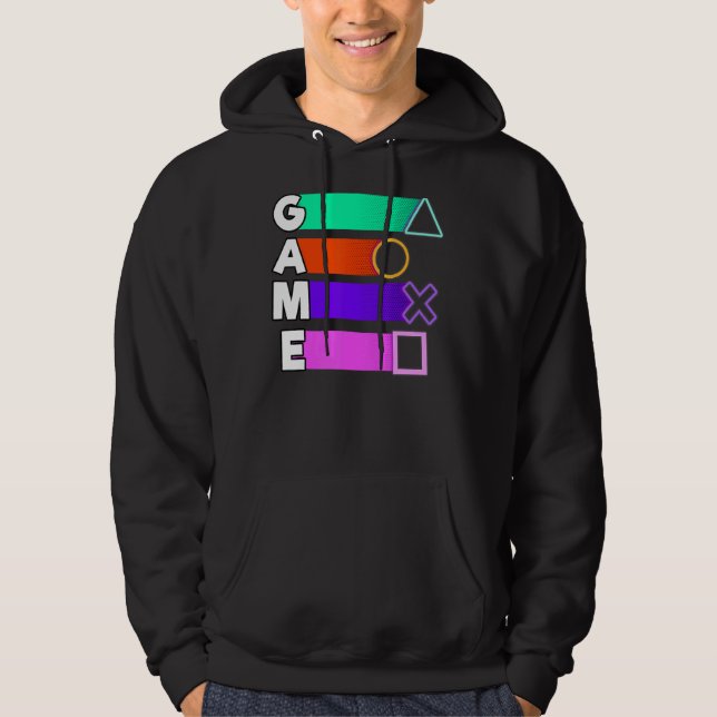 Spelare för videospel hoodie (Framsida)