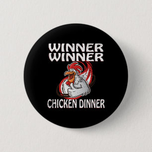 Spelare för Winner Loser Video Game Chicken Dinner Knapp