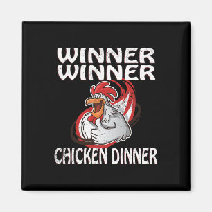 Spelare för Winner Loser Video Game Chicken Dinner Magnet