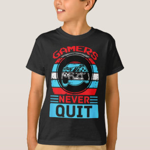 Spelare Ger Inte Upp Roliga Spelcitat Present För T Shirt