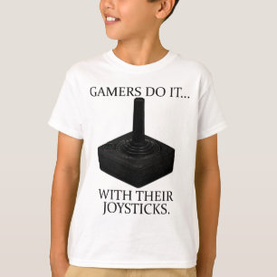 Spelare Gör Det... Med Sin Joystick. Tee Shirt