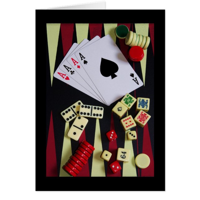 spelare hälsningskort (Framsidan)
