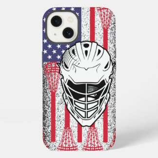 Spelare i amerikanska lacrosse lax-flagga
