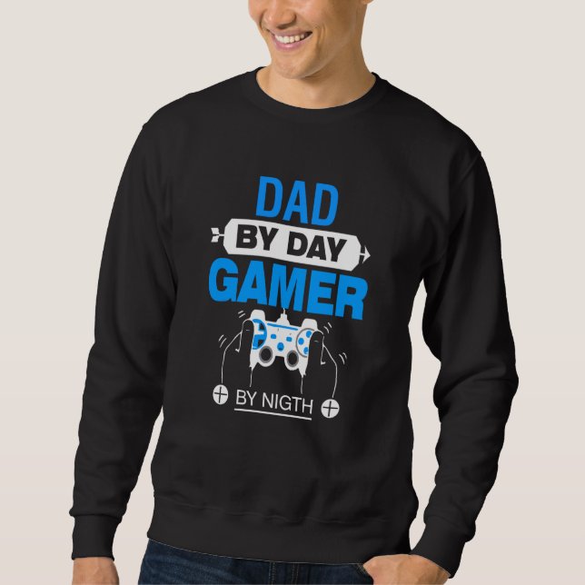 Spelare i Far Pappa --spelaren för bildspel Lång Ärmad Tröja (Framsida)