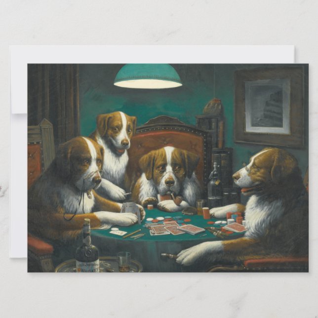Spelare i hundar (spel med djurkort) kort (Framsida)