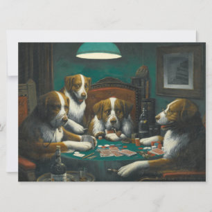Spelare i hundar (spel med djurkort) kort