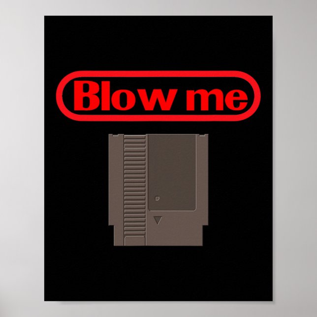 Spelare i Old school i Me Retro Video Game Poster (Framsidan)