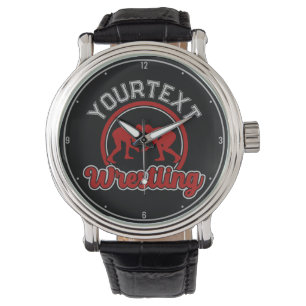 Spelare i Wrestling ADD NAMN Grapple Champion Team Armbandsur