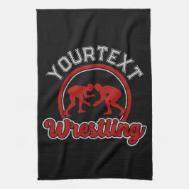 Spelare i Wrestling ADD NAMN Grapple Champion Team Kökshandduk