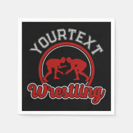 Spelare i Wrestling ADD NAMN Grapple Champion Team Pappersservett