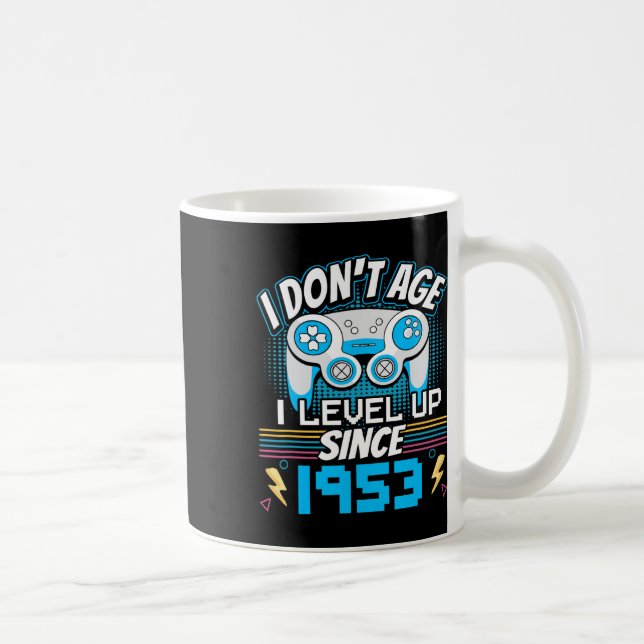 Spelare jag inte åldras i nivå 1 sedan 1953 kaffemugg (Höger)