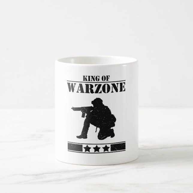 Spelare Kung i Warzone-spel Kaffemugg (Center)